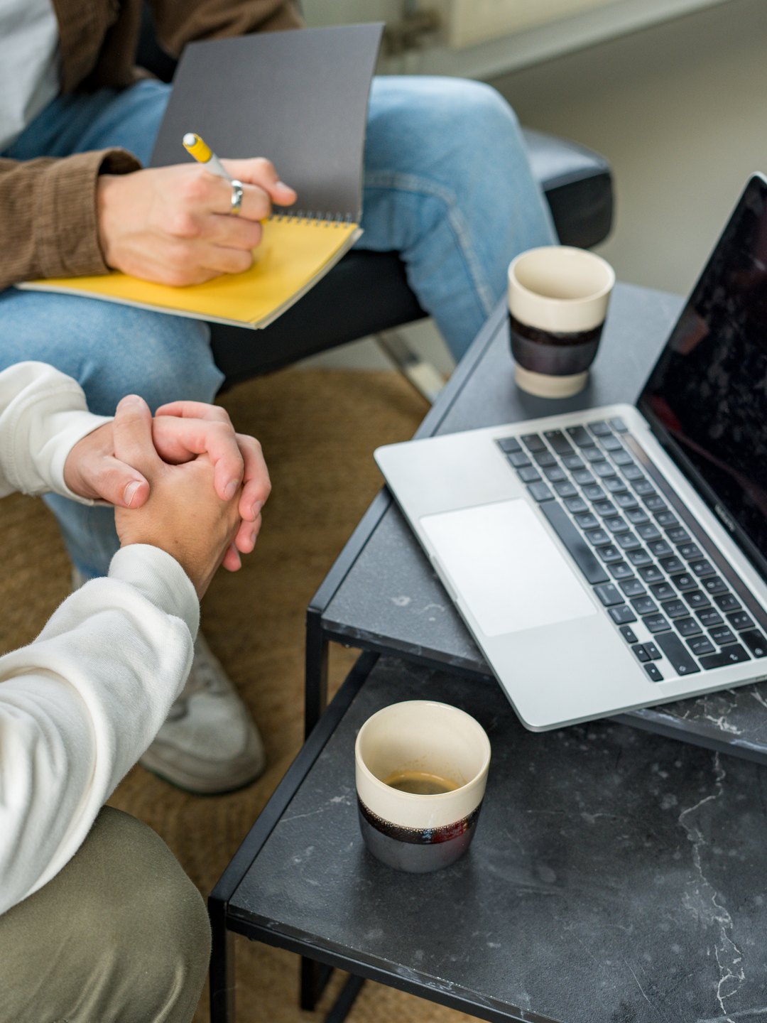 Kennismaking met koffie op kantoor