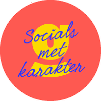 Socials met karakter